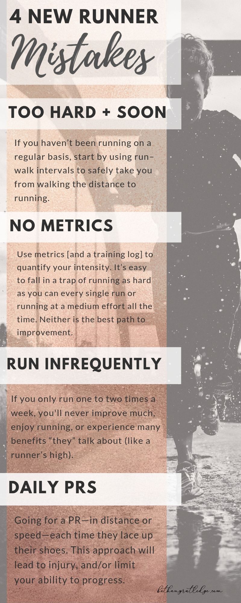 Three common mistakes new runners make and how to avoid them - The